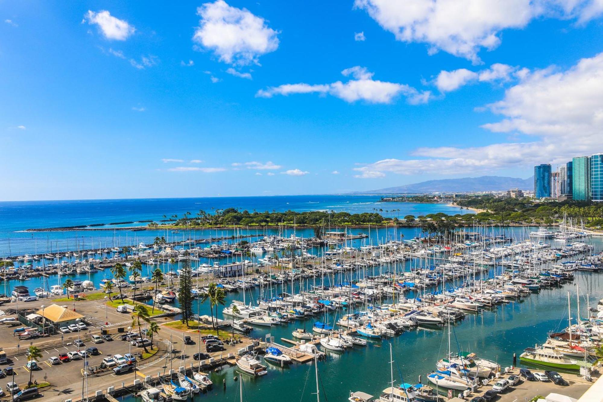 Ferienwohnung Ilikai Tower 1533 Yacht Harbor View 1BR Honolulu Exterior foto