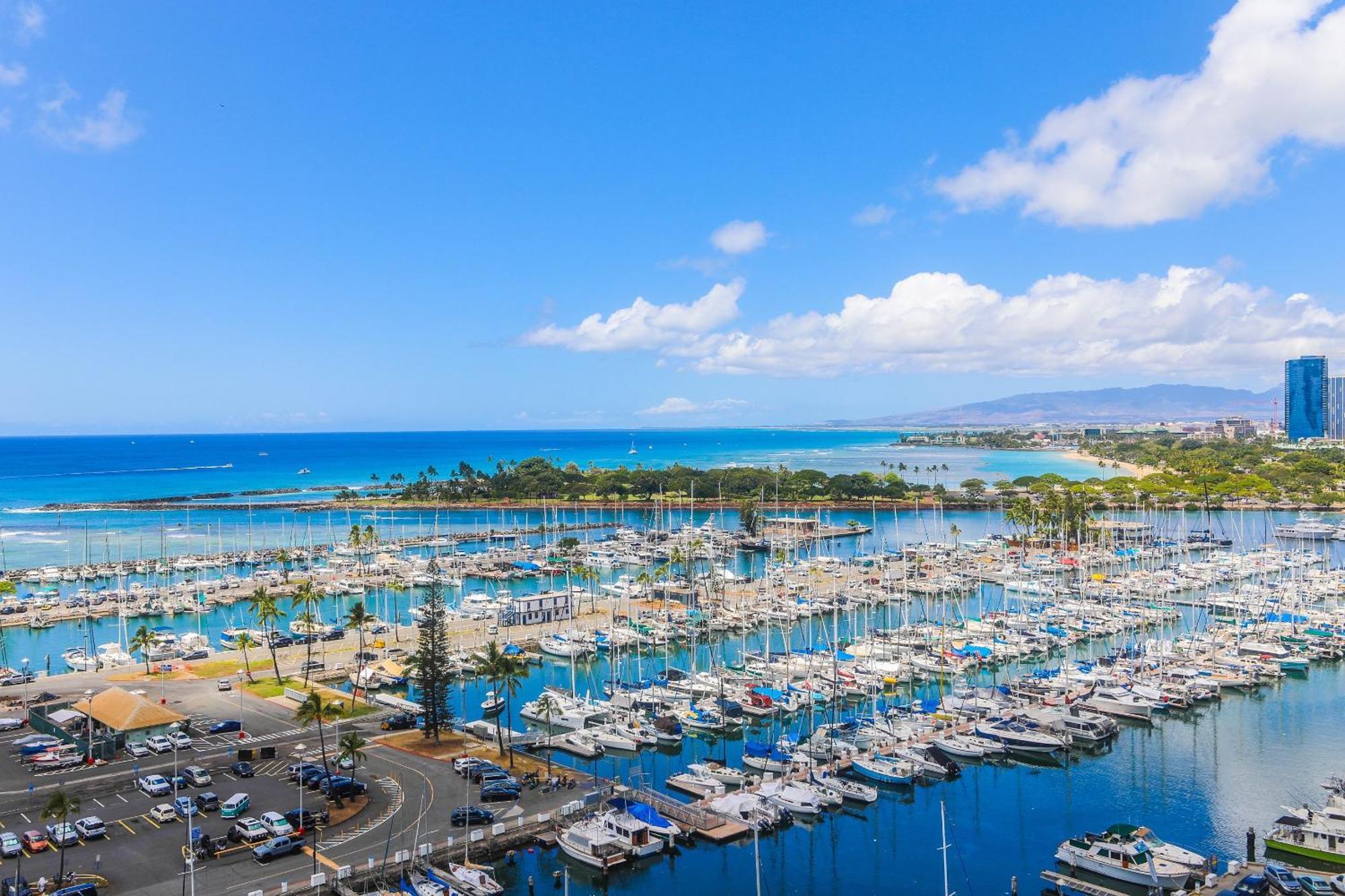 Ferienwohnung Ilikai Tower 1533 Yacht Harbor View 1BR Honolulu Exterior foto